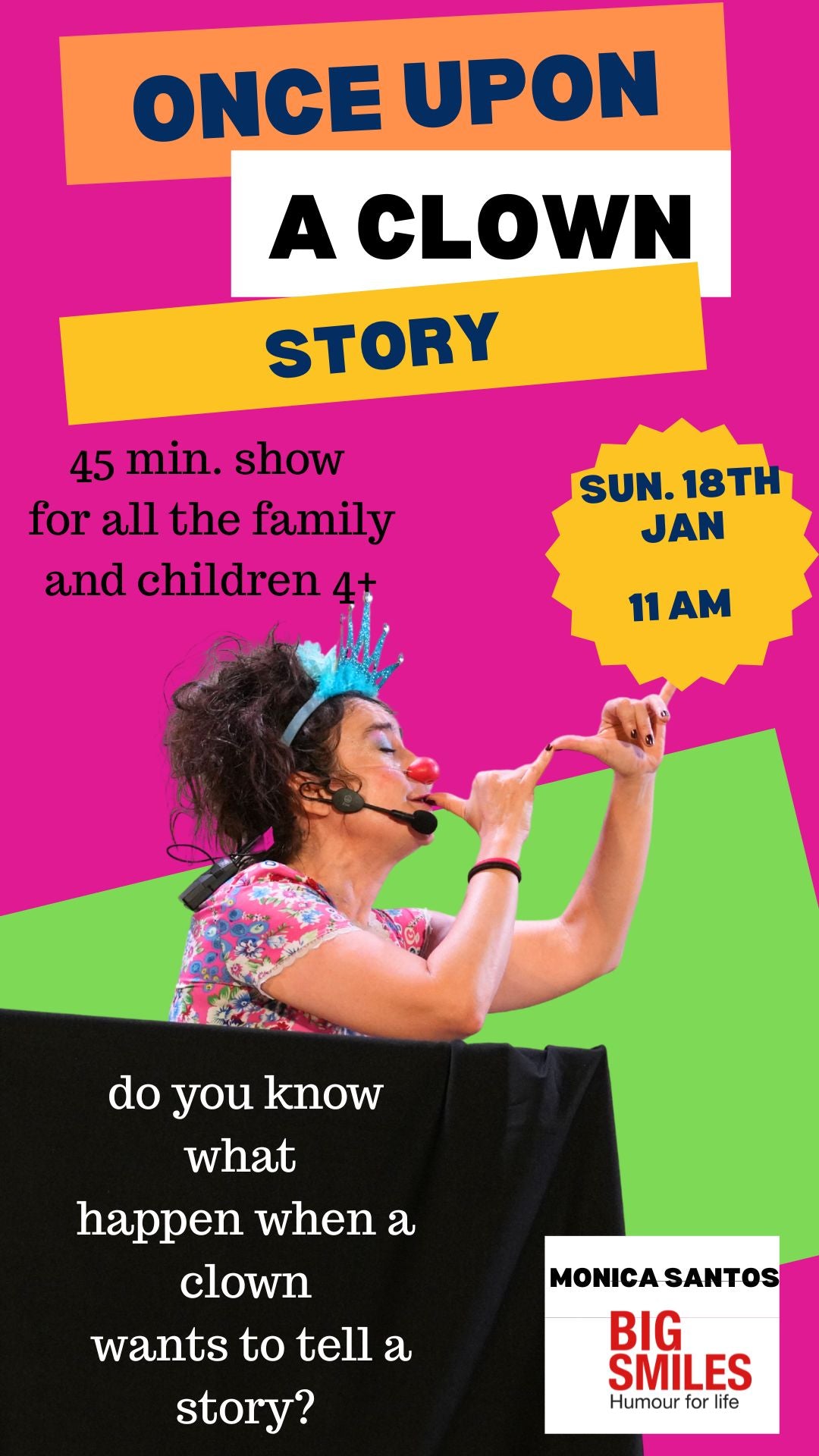 ONCE UPON A CLOWN STORY