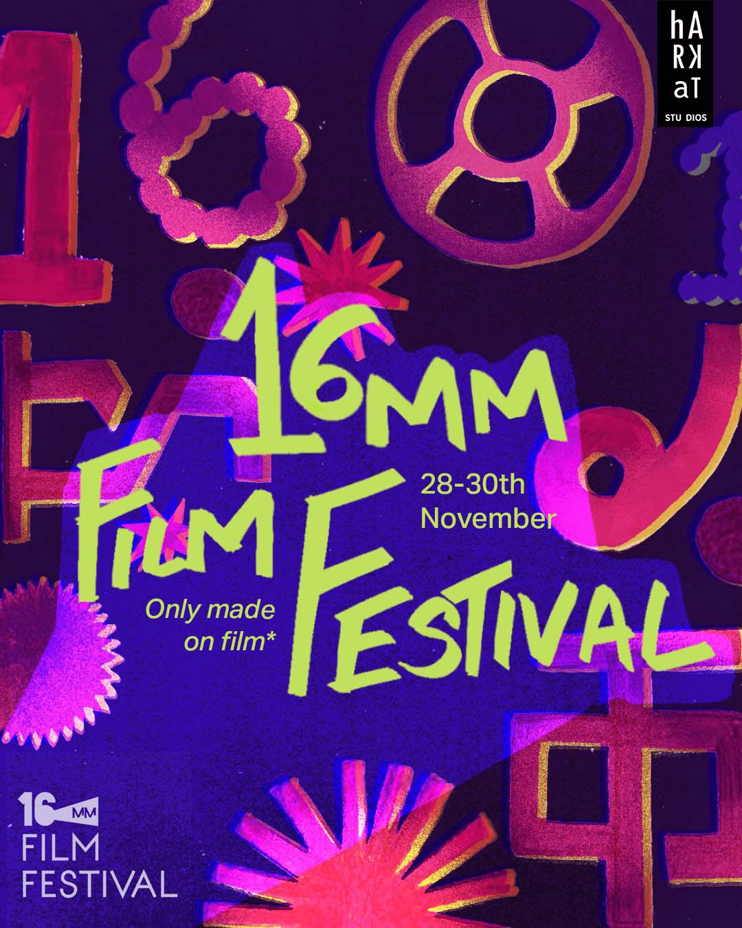 Workshops @ The 16mm Film Festival 2025