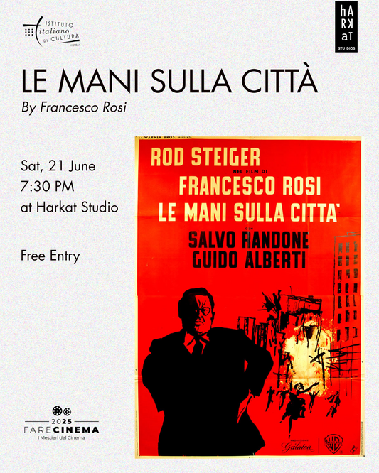 Hands over the City (Le Mani Sulla Citta) by Francesco Rosi