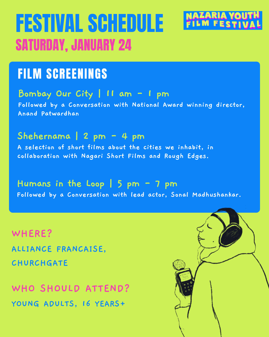 Nazaria Youth Film Festival | Film Screenings