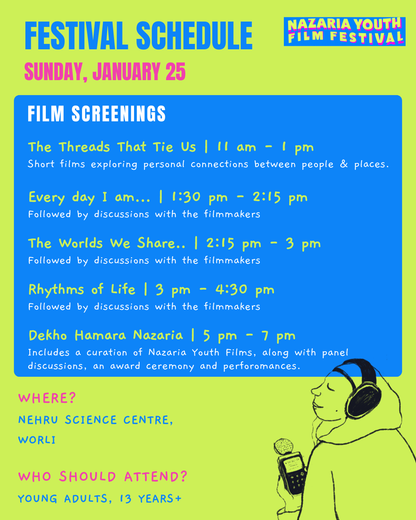 Nazaria Youth Film Festival | Film Screenings