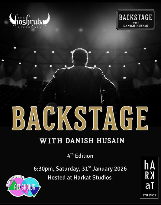 Backstage with Danish Husain at Harkat | 4th Edition