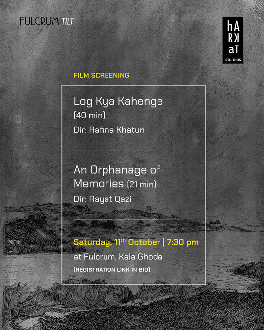'Log Kya Kahenge' & 'An Orphanage of Memories': Fulcrum, Kala Ghoda
