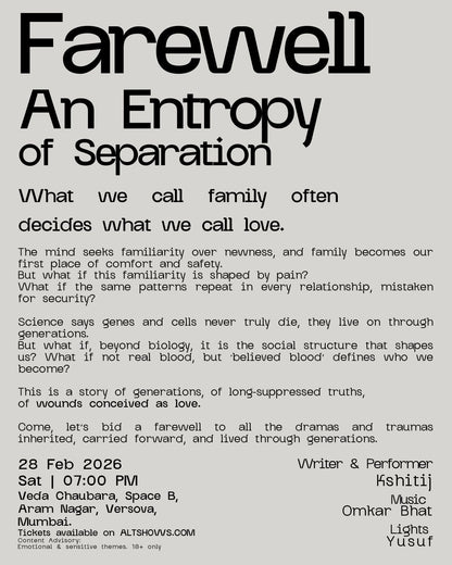FAREWELL : An Entropy of Separation
