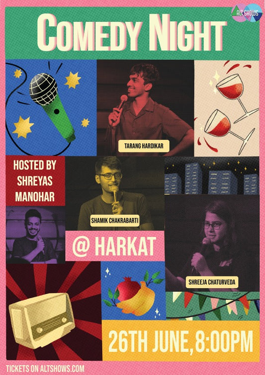 Comedy Night at Harkat in June