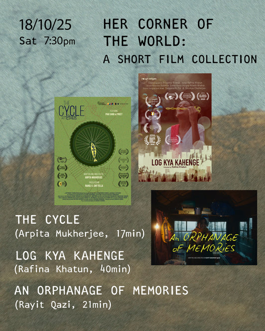 Her Corner Of The World: A short film collection (Q&A)