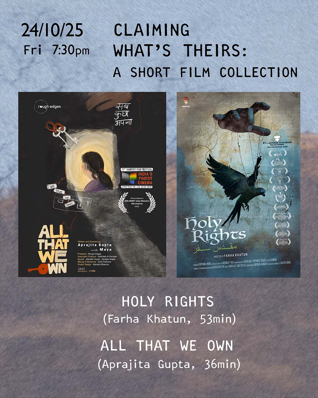 Claiming What's Theirs: A short film collection