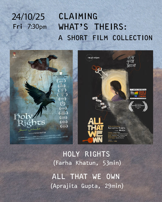 Claiming What's Theirs: A short film collection