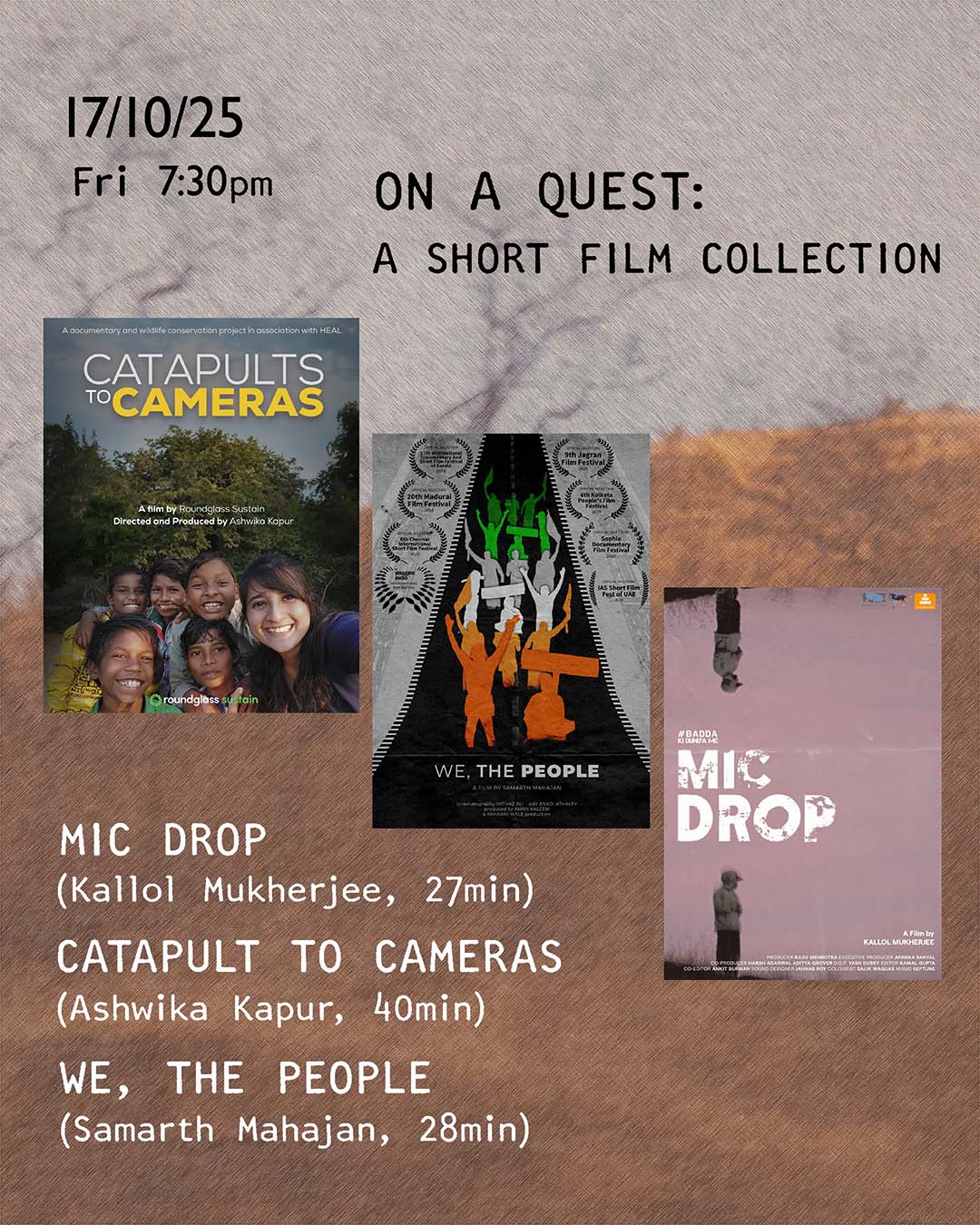 On A Quest: A short film collection