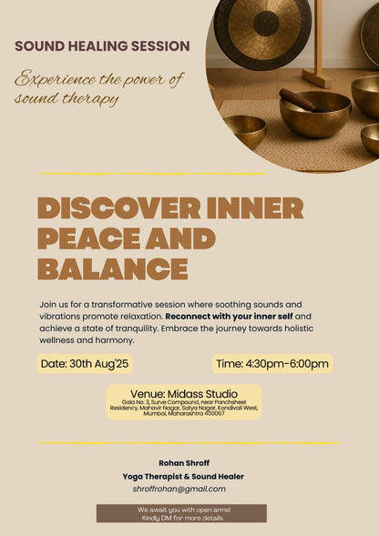 Sound Healing for Inner Balance & Deep Relaxation